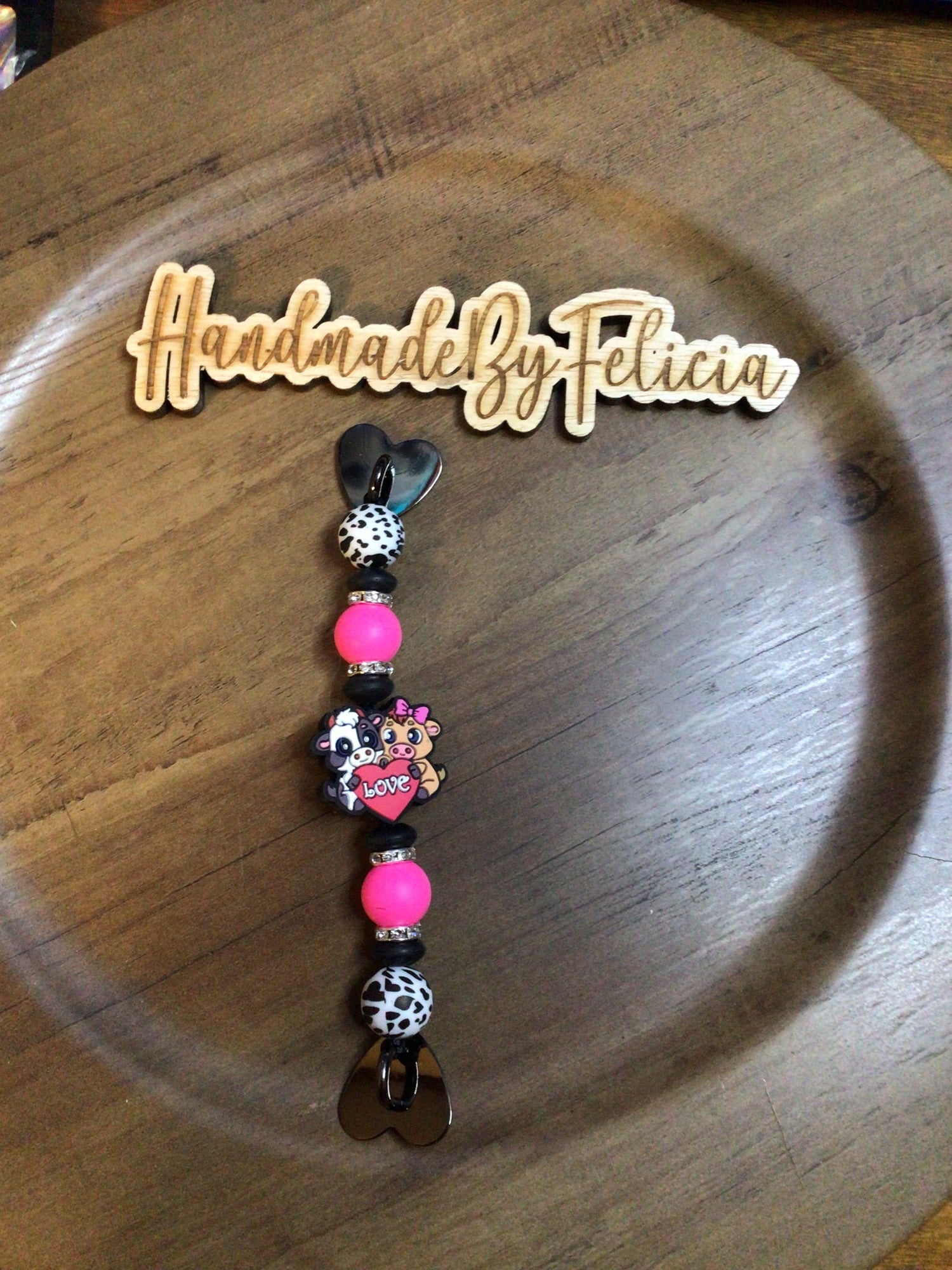 Cell phone charms.