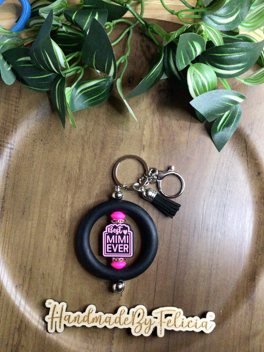 Best Mimi keychain pink