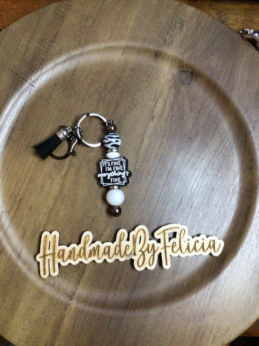 It’s Fine, I’m Fine keychain