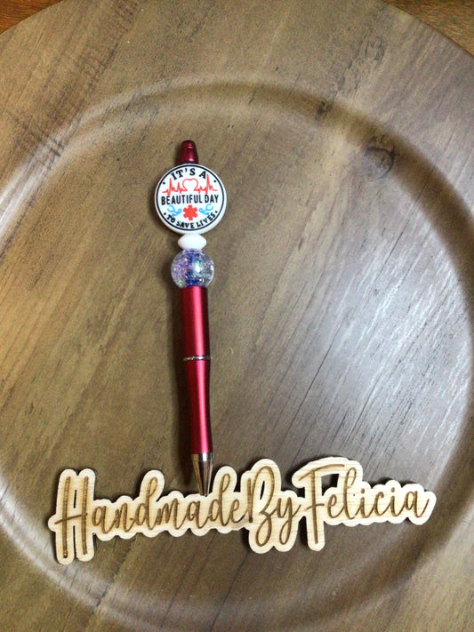 It’s a Beautiful Day pen nurse