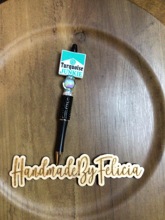 Turquoise junkie pen