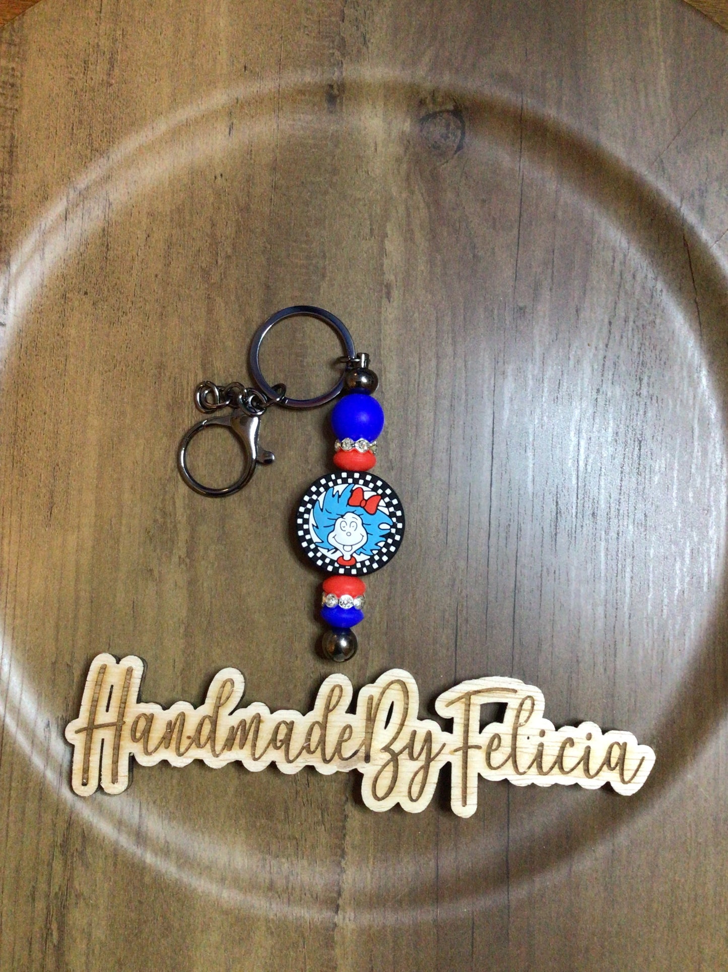 Thing one keychain
