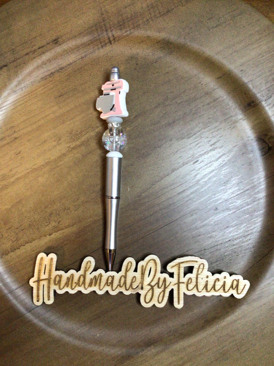 Mixer pen pink and grey