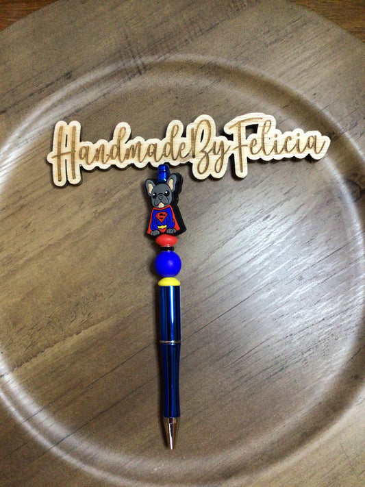 Frenchmen super dog pen blue