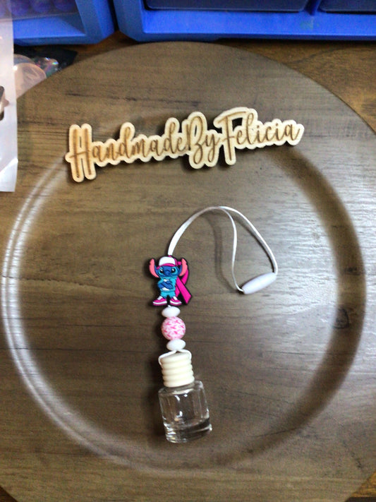 Cancer awareness freshie hanger