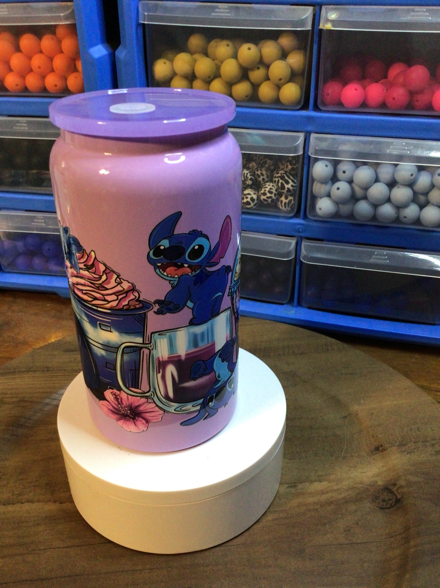 Blue guy stainless tumbler 16oz