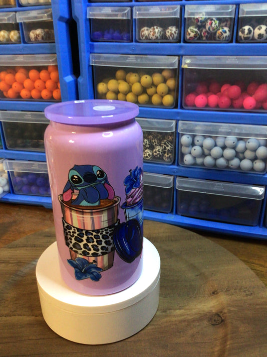 Blue guy stainless tumbler 16oz