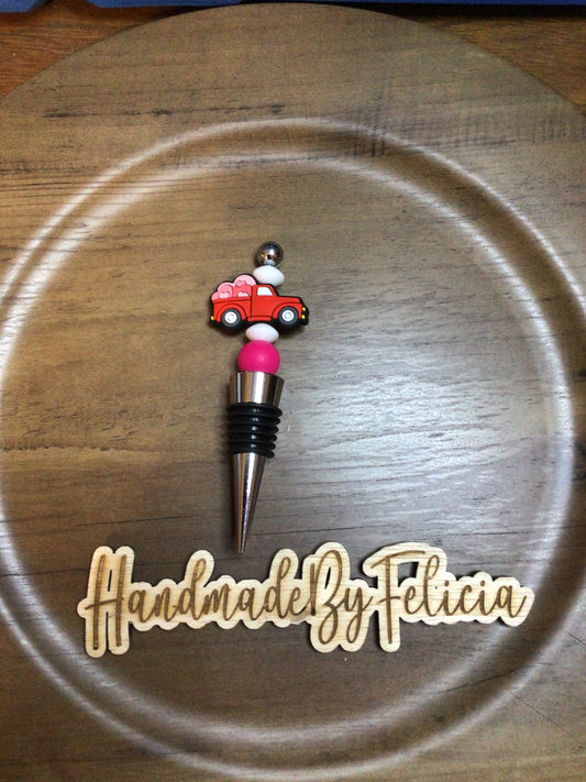 Valentines Day wine cork