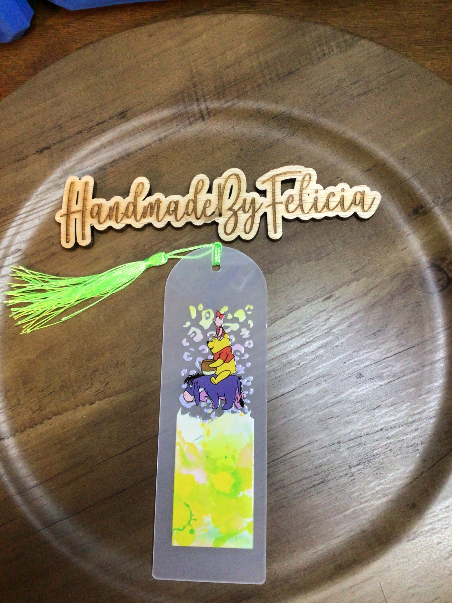 Bear bookmark
