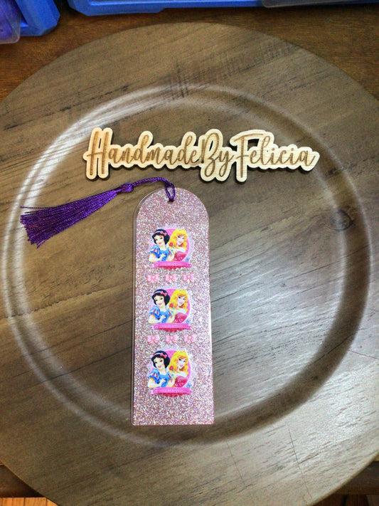 Purple ladies bookmark