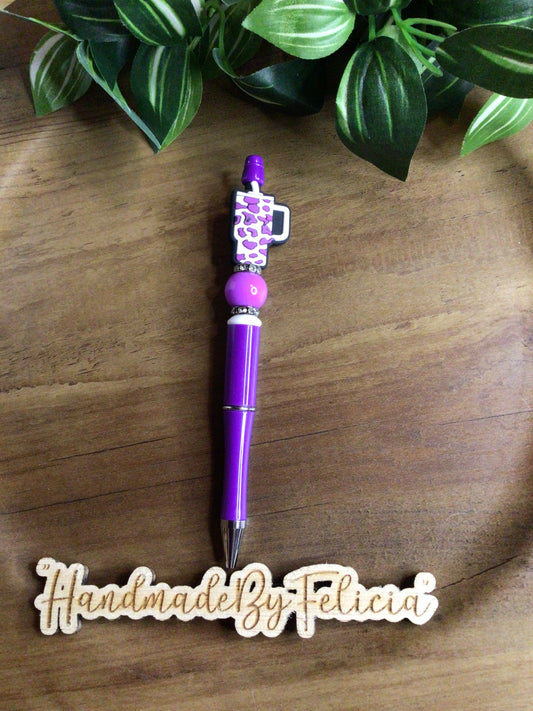 Purple tumbler pen