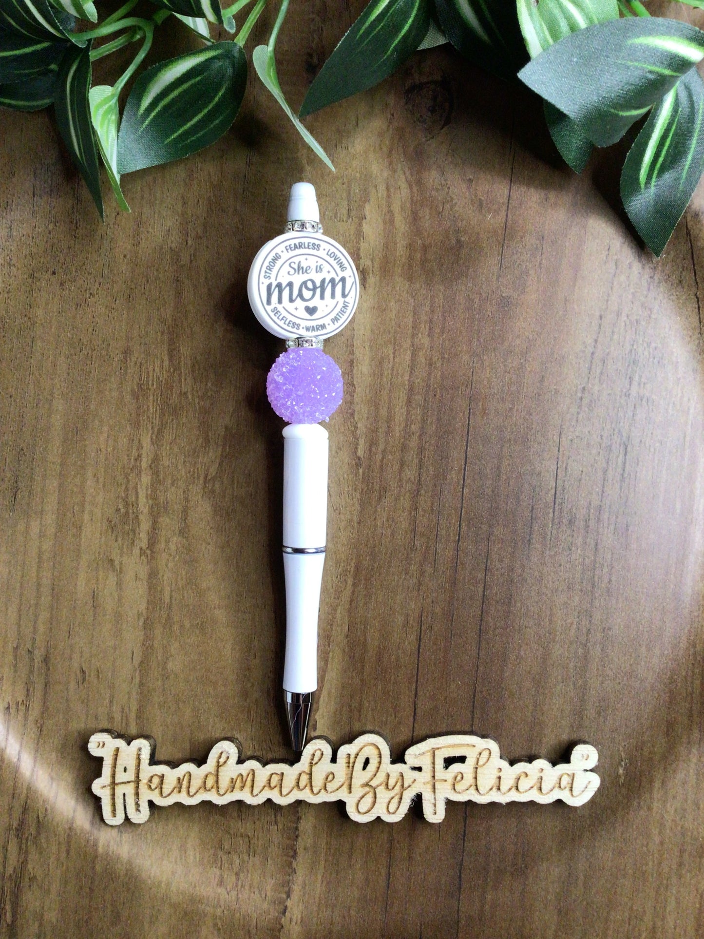 Mom purple sugar pen