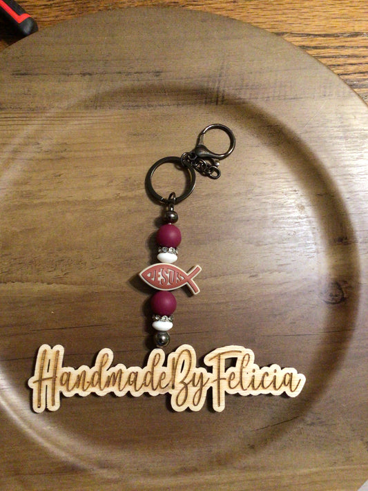 Jesus Fish keychain
