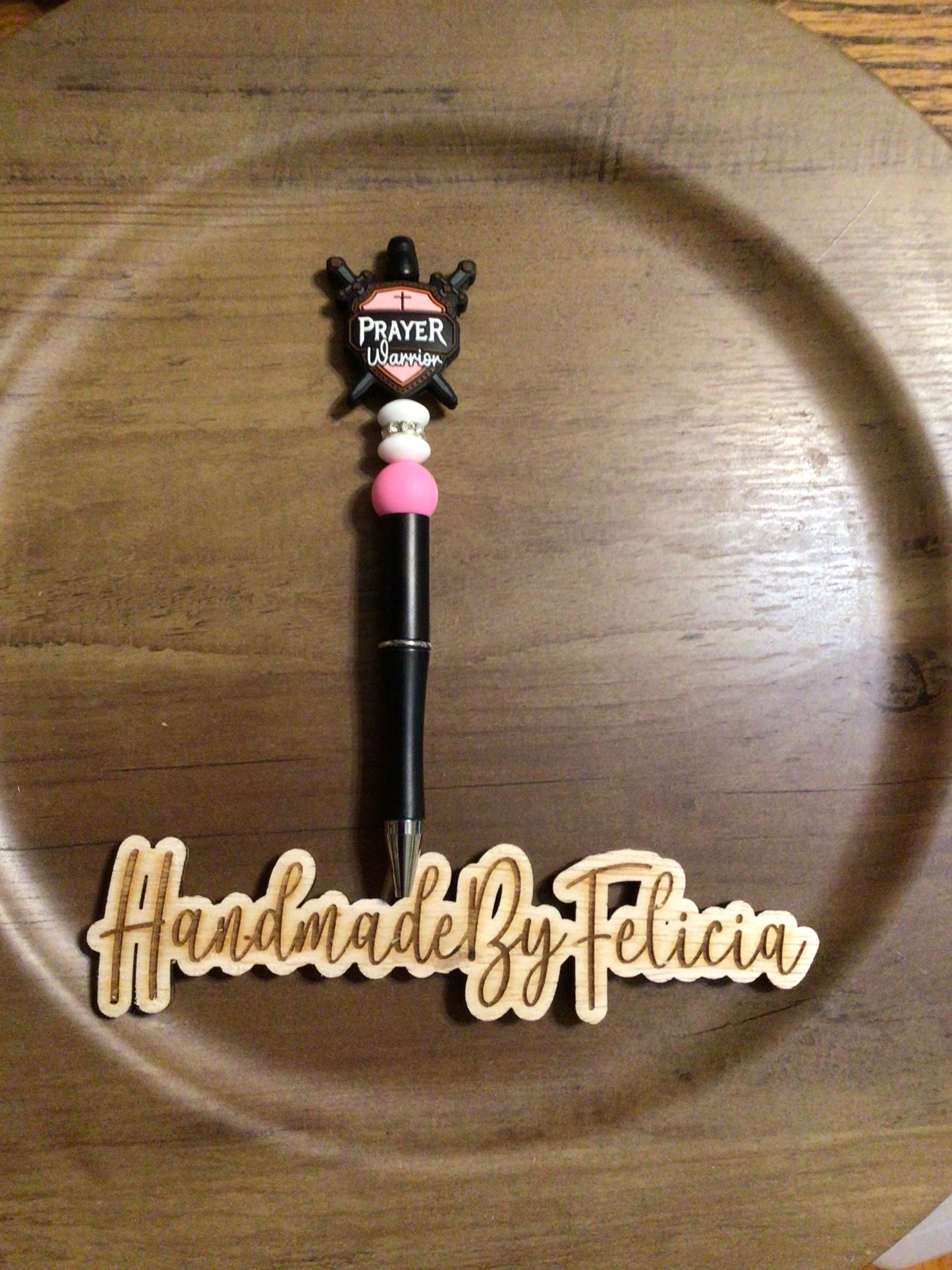 Pink Prayer warrior Pen