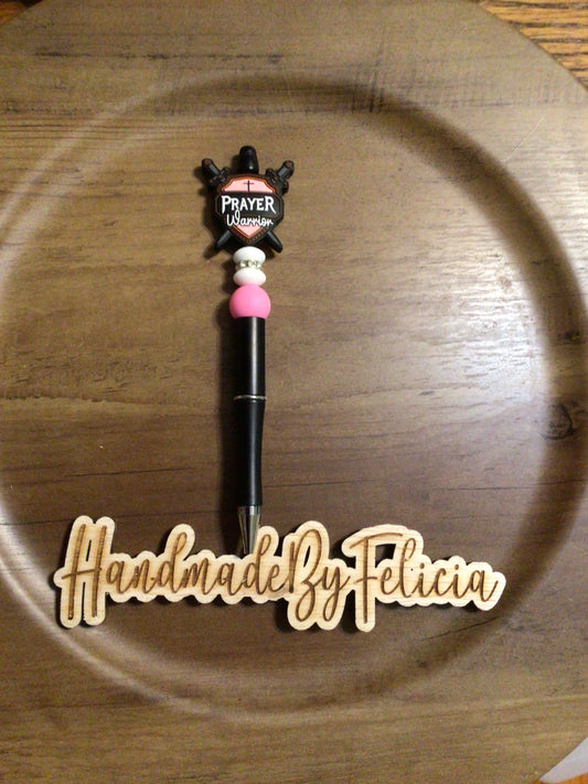 Pink Prayer warrior Pen