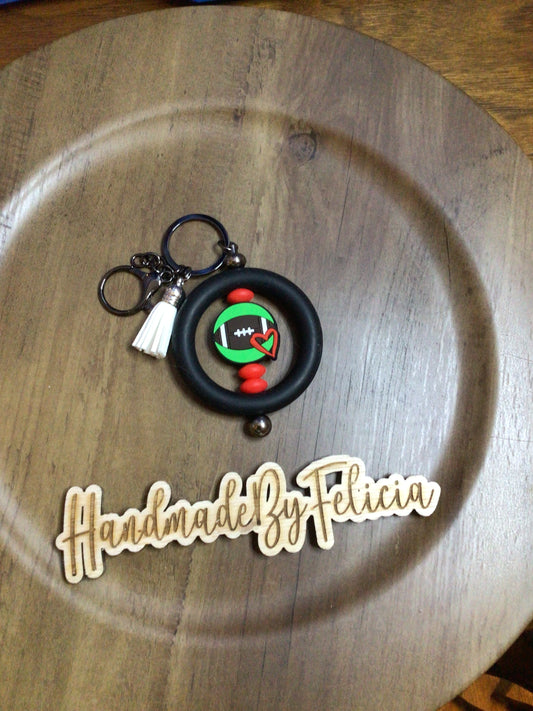 Football keychain