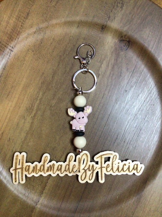 Moose keychain