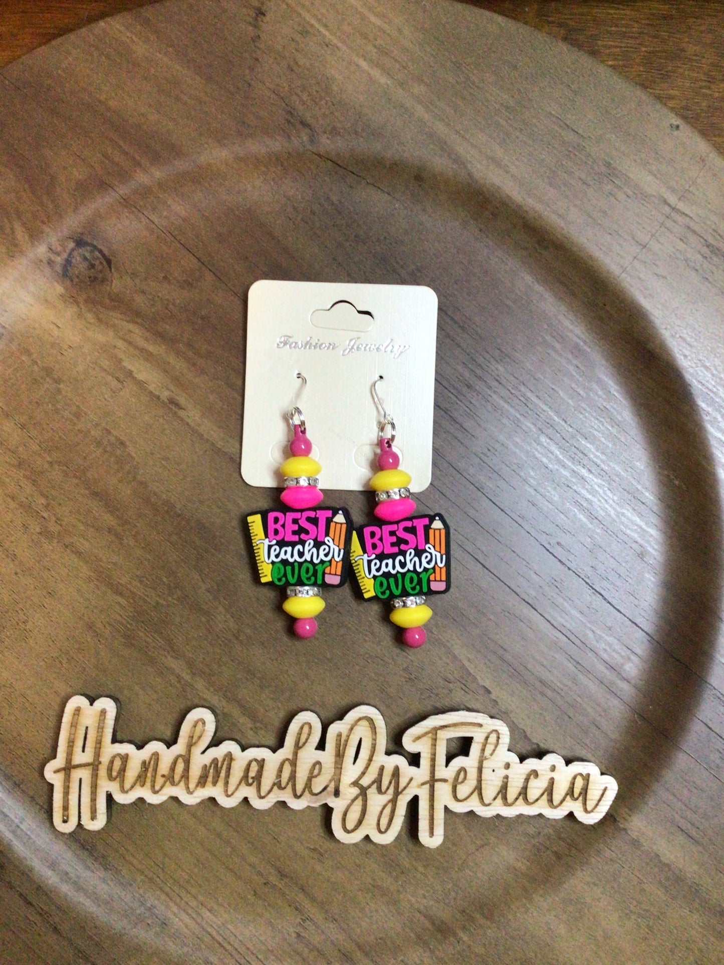 Best Teacher ever earrings