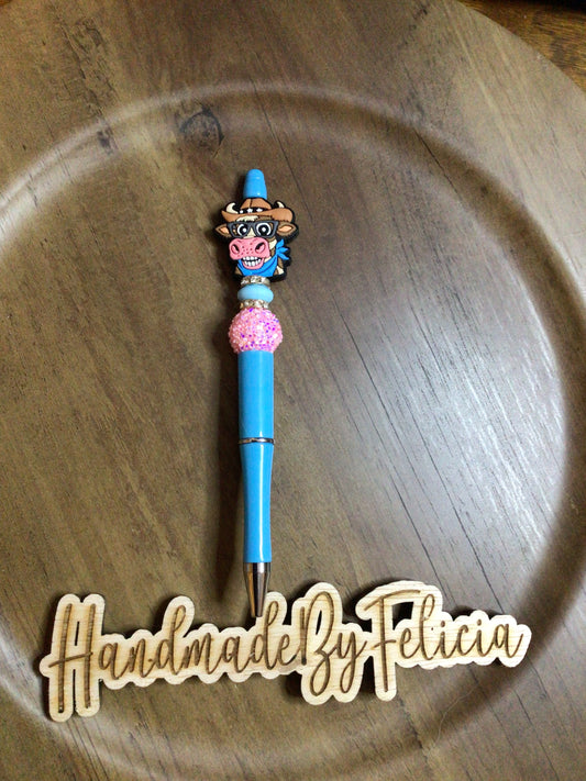 Laughing cow blue pen