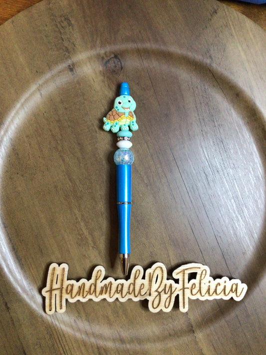 Turtle blue pen