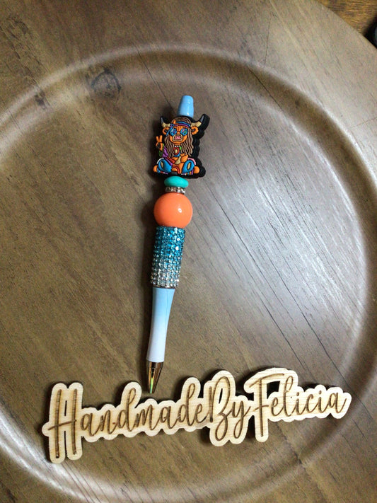 Hippie pen in bling