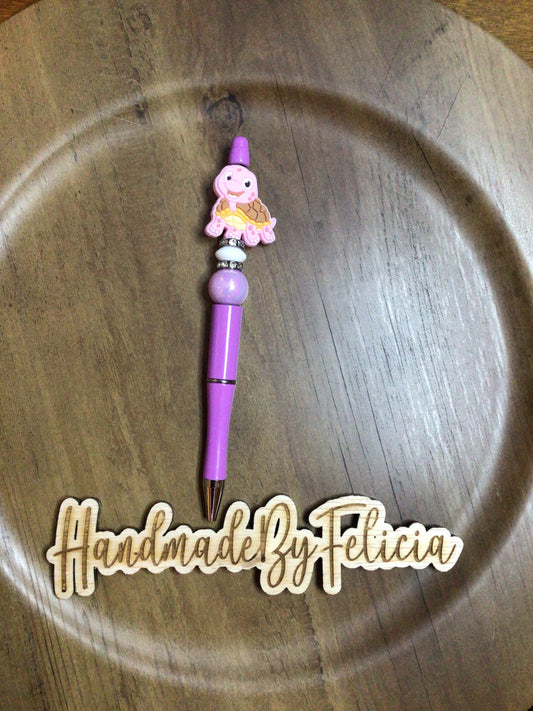 Purple turtle pen
