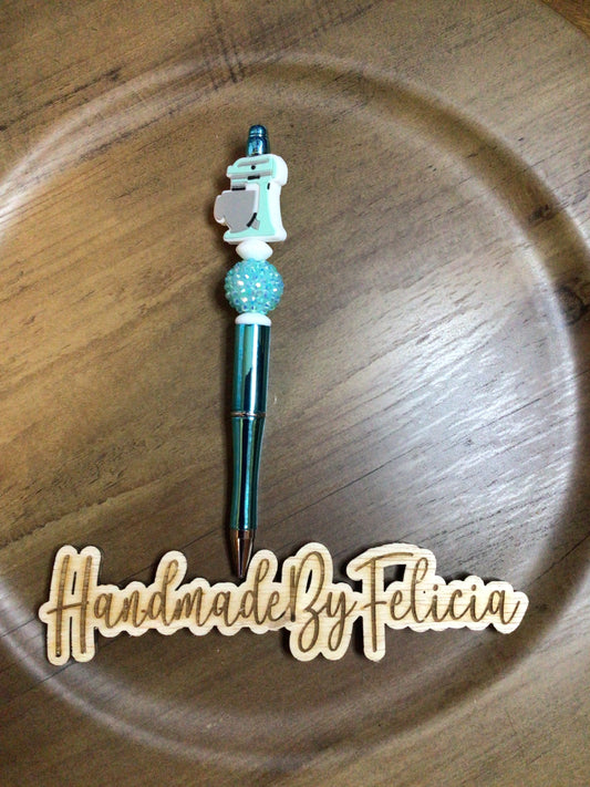 Mixer pen teal