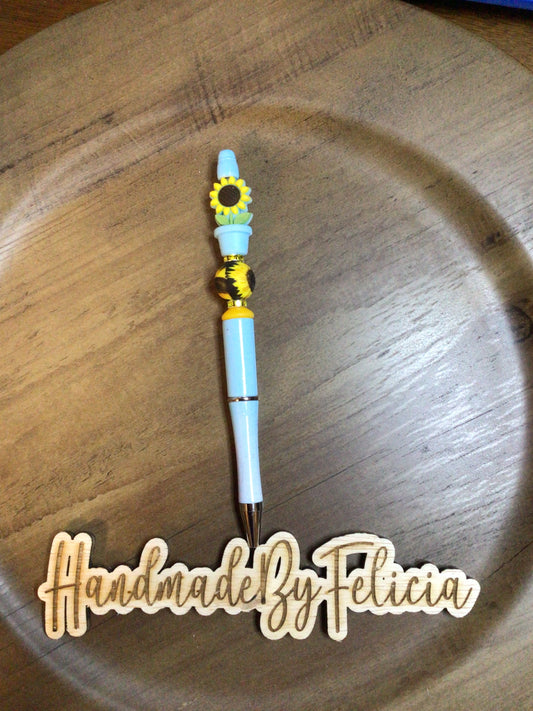 Sunflower pen blue
