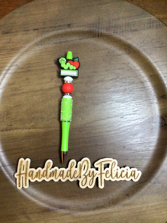 Worm green sugar pen