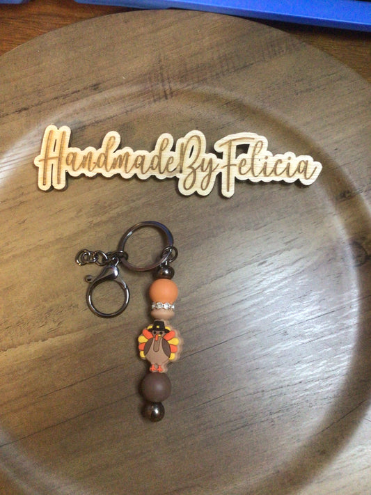 Turkey keychain