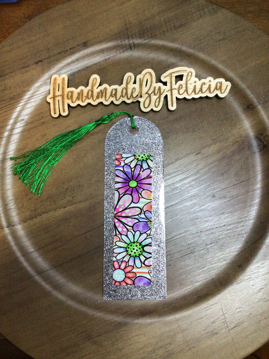 Flowers bookmark